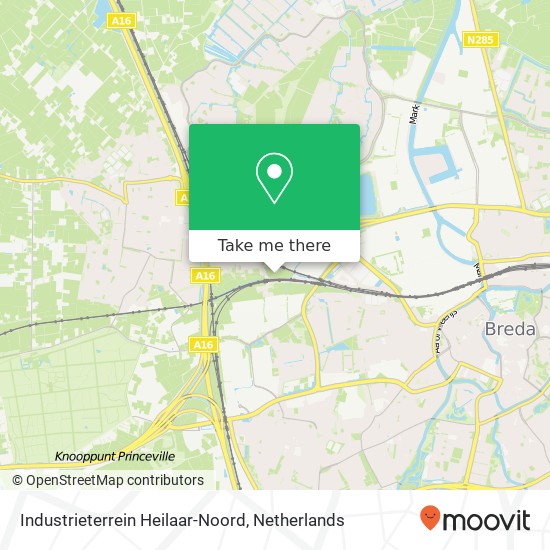 Industrieterrein Heilaar-Noord map