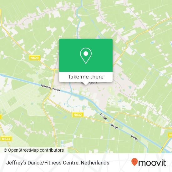 Jeffrey's Dance / Fitness Centre, Kerkstraat 45 Karte