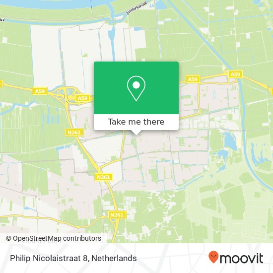 Philip Nicolaistraat 8, 5144 GP Waalwijk map
