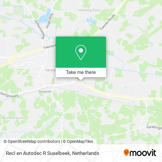 Recl en Autodec R Suselbeek map