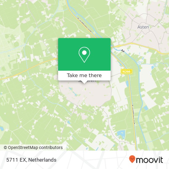 5711 EX, 5711 EX Someren, Nederland map