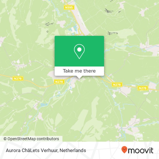 Aurora ChâLets Verhuur, Gulperbergweg 6 map