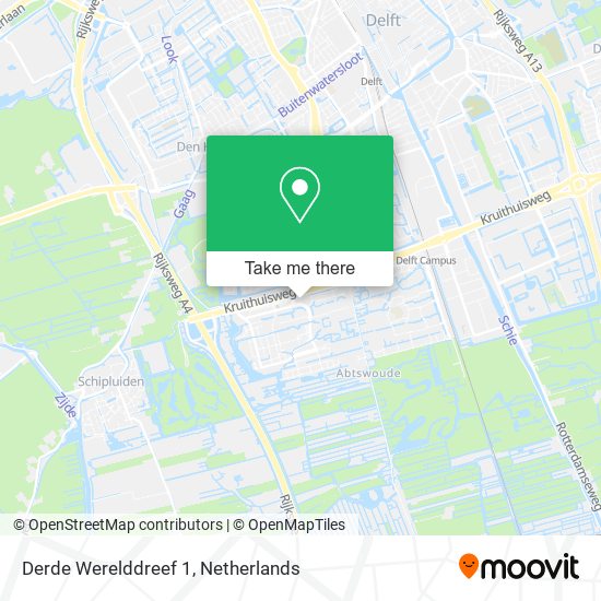 Derde Werelddreef 1 map