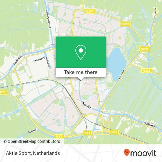 Aktie Sport, Van Mandersloostraat map