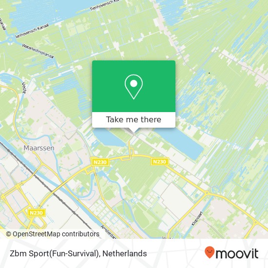Zbm Sport(Fun-Survival), Herenweg 53 map
