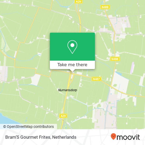 Bram’S Gourmet Frites, Groene Kruisweg 20-22 map