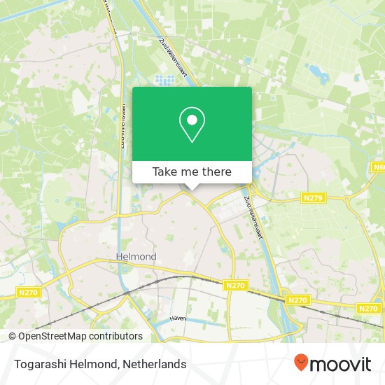 Togarashi Helmond, Jeroen Boschstraat 19 map