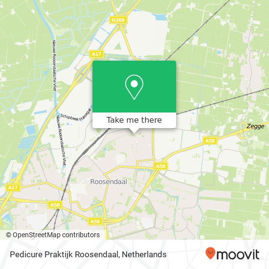 Pedicure Praktijk Roosendaal, H. Hartplein map