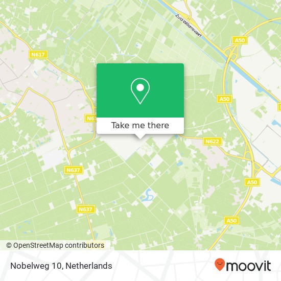 Nobelweg 10, 5482 NN Schijndel map