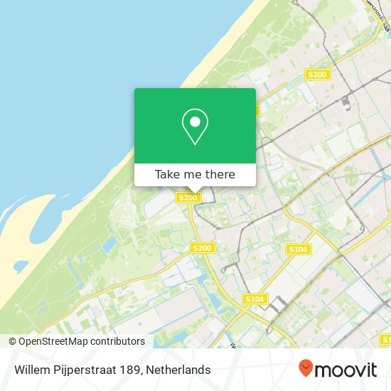 Willem Pijperstraat 189, 2551 CK Den Haag map