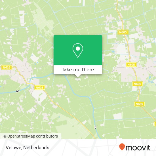 Veluwe map