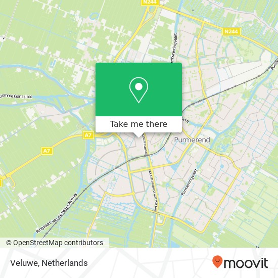 Veluwe map