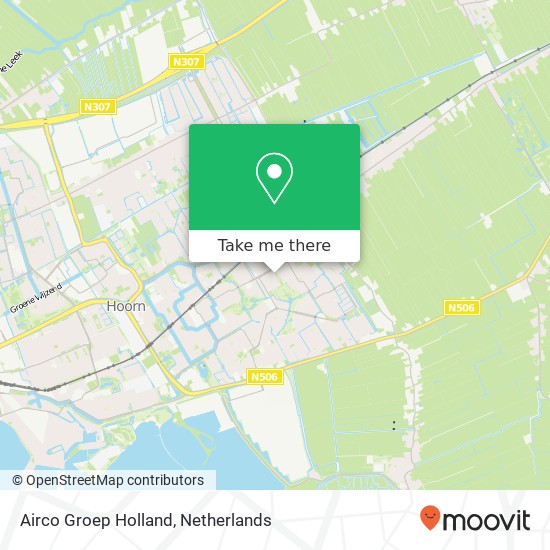 Airco Groep Holland, Gerrit Achterberghof 127 map