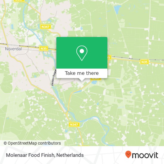 Molenaar Food Finish map