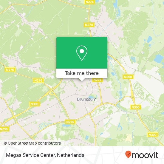 Megas Service Center, Dorpstraat 79 map