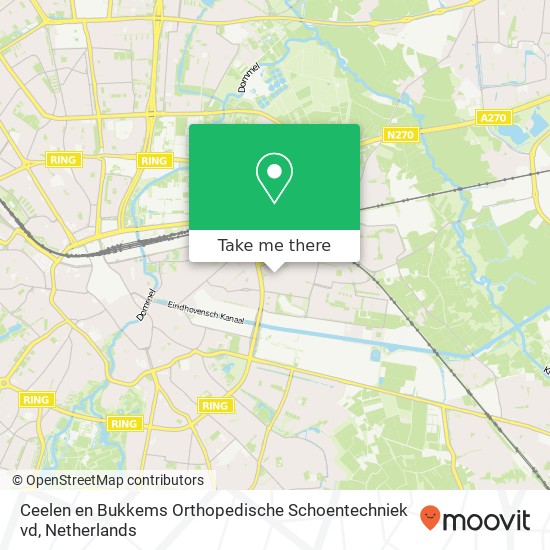 Ceelen en Bukkems Orthopedische Schoentechniek vd, Jan Tooropstraat 12 map