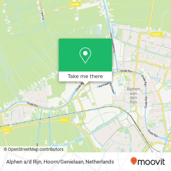 Alphen a / d Rijn, Hoorn / Genielaan map