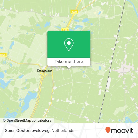 Spier, Oosterseveldweg map