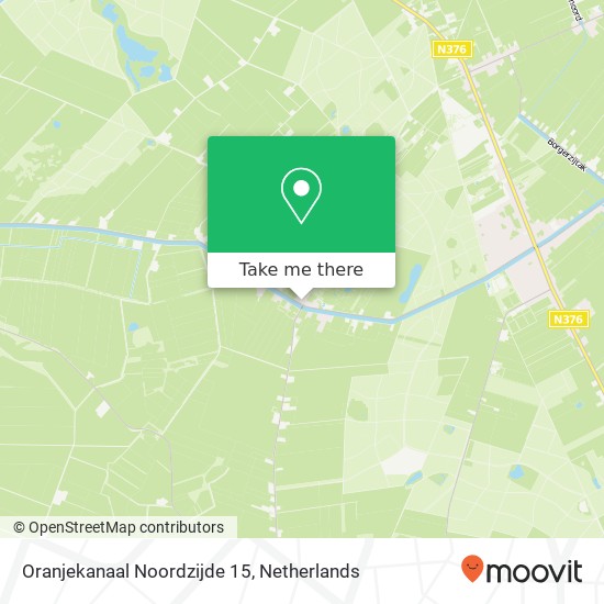 Oranjekanaal Noordzijde 15, 7853 TB Wezuperbrug Karte