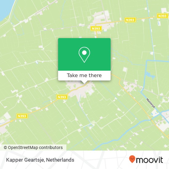 Kapper Geartsje, Hermanawei 31 map