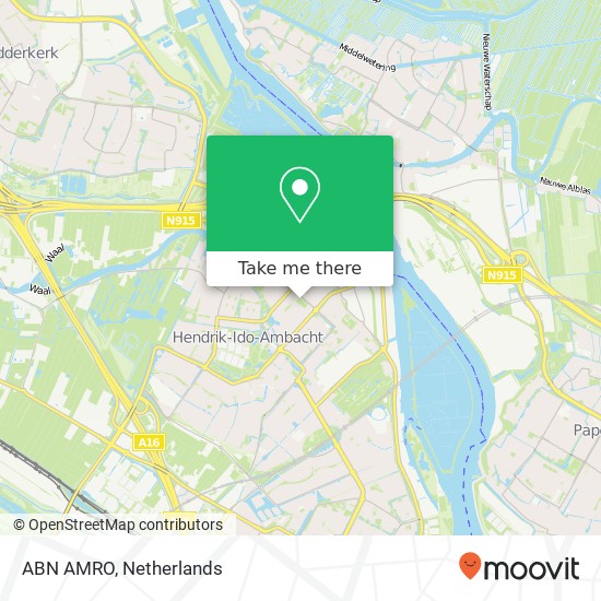 ABN AMRO, Graaf Willemlaan 28 map