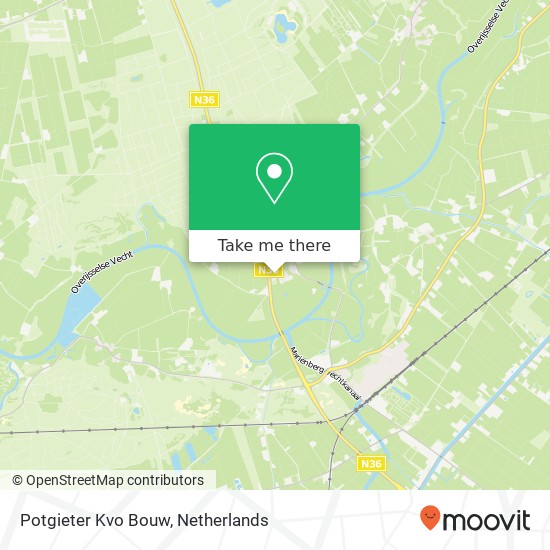 Potgieter Kvo Bouw map