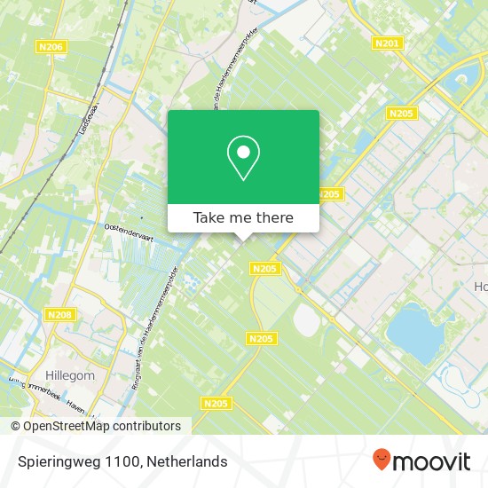 Spieringweg 1100, Spieringweg 1100, 2136 LP Zwaanshoek, Nederland map