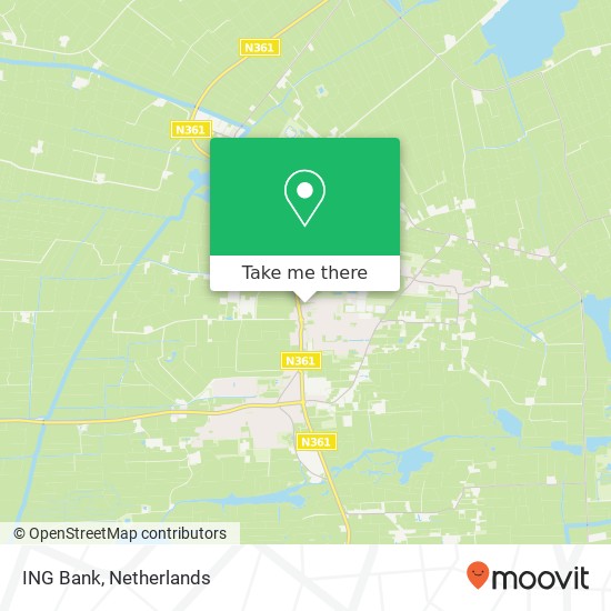 ING Bank, Van Haersmasingel 4 map