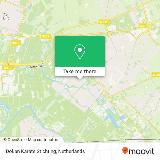 Dokan Karate Stichting, Nijenheim 2426 Karte