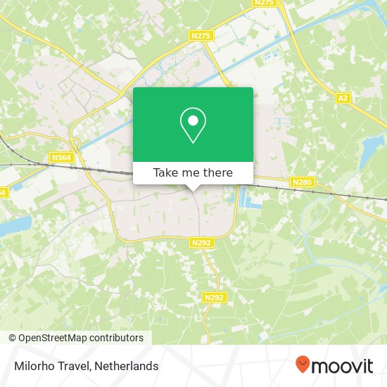 Milorho Travel map