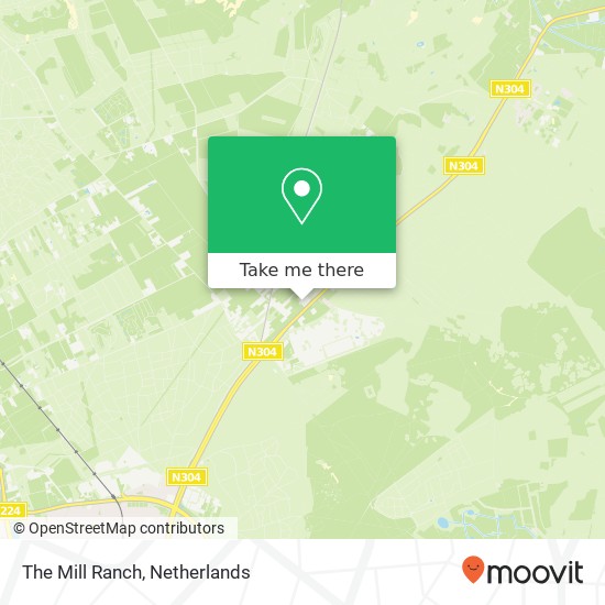 The Mill Ranch, Apeldoornseweg 9 map