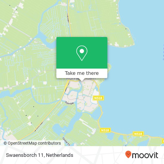 Swaensborch 11 map