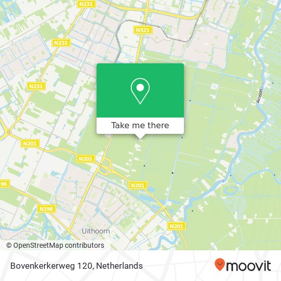 Bovenkerkerweg 120, Bovenkerkerweg 120, 1188 XJ Amstelveen, Nederland Karte