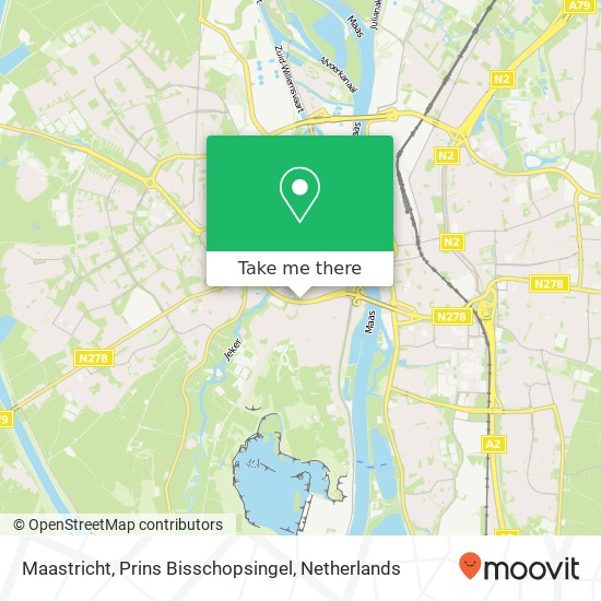 Maastricht, Prins Bisschopsingel map