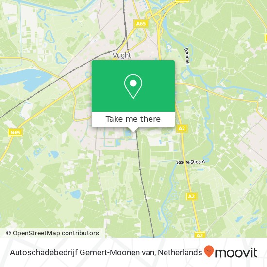 Autoschadebedrijf Gemert-Moonen van, Kempenlandstraat 39 map