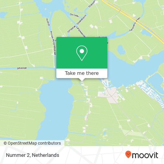 Nummer 2, 8528 DT Dijken map