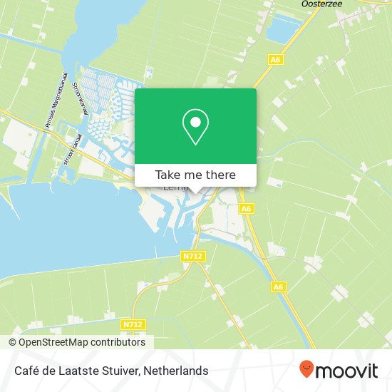 Café de Laatste Stuiver, Schans 10 map