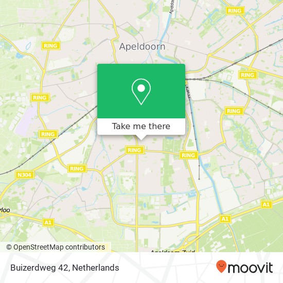 Buizerdweg 42, 7331 JH Apeldoorn Karte
