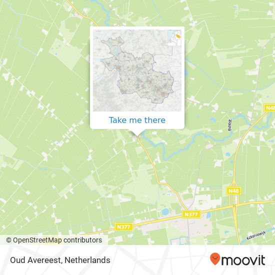 Oud Avereest, Oud Avereest 10 map