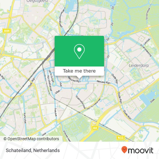 Schateiland, Herengracht 12 map
