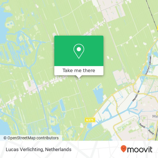 Lucas Verlichting, Matenweg 9 map