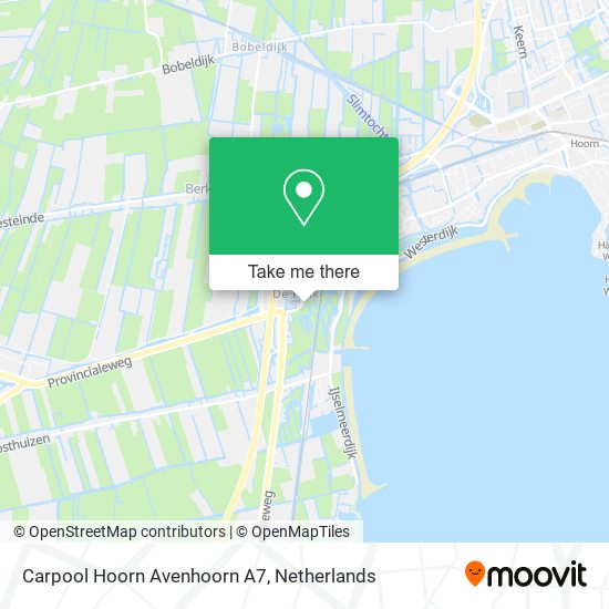 Carpool Hoorn Avenhoorn A7 map