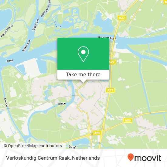 Verloskundig Centrum Raak, Collegeweg 2T map