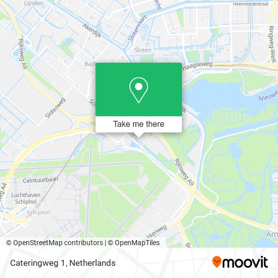 Cateringweg 1 map