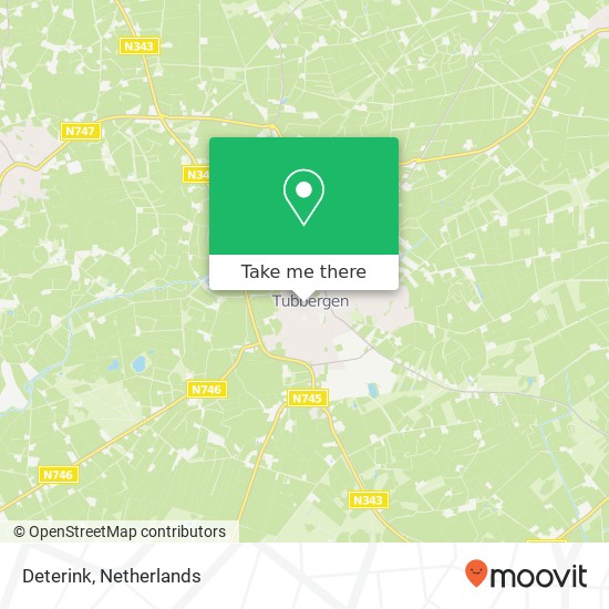 Deterink, Raadhuisplein 10 map