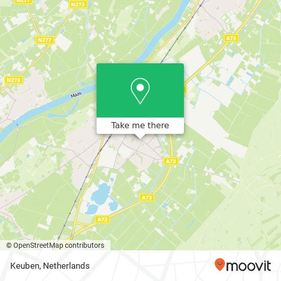 Keuben, Keulseweg 92 map