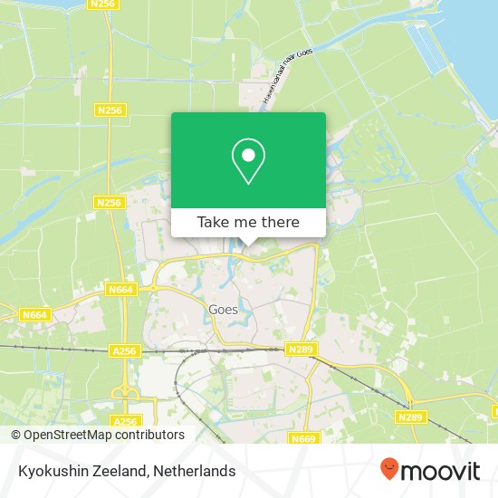 Kyokushin Zeeland, Zwembadweg Karte