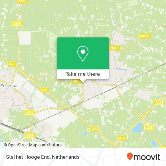 Stal het Hooge End, Hengelderweg 4 map