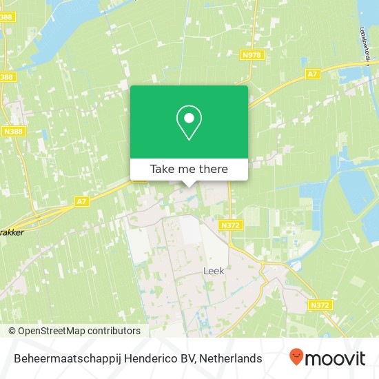 Beheermaatschappij Henderico BV, Barckemalaan 5 map