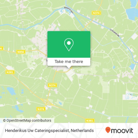 Henderikus Uw Cateringspecialist map